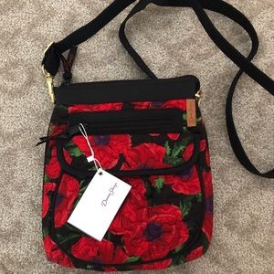 Donna Sharp NWT Red Poppy Chloe Bag